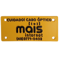 PLACA PERSONALIZADA 4X9